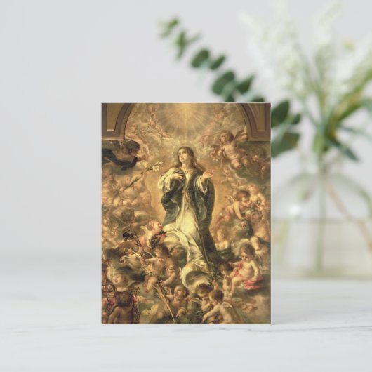 Immaculate Conception, 1670-1672 Briefkaart (Staand voorkant)