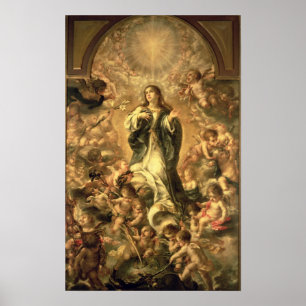 Immaculate Conception, 1670-1672 Poster