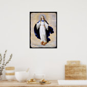 Immaculate Conception Cloud en Cherub - Zurbaran Poster (Keuken)