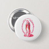 Immaculate Conception Dec 8 Virgin Mary Catholic D Ronde Button 5,7 Cm (Voorkant /achterkant)