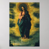 Immaculate Conception door Francisco de Zurbaran Poster (Voorkant)