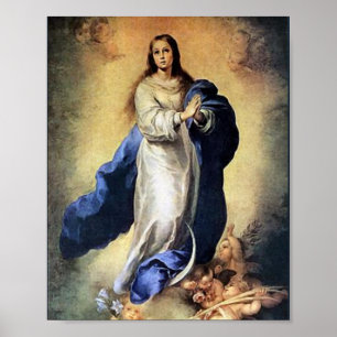 Immaculate Conception Maagd Mary 01A Poster