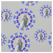 Immaculate Conception Nicaragua Virgin Mary Stof (Close Up)