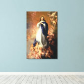 Immaculate Conception of the Escorial, c.1678 Canvas Afdruk (Insitu (Houten vloer))