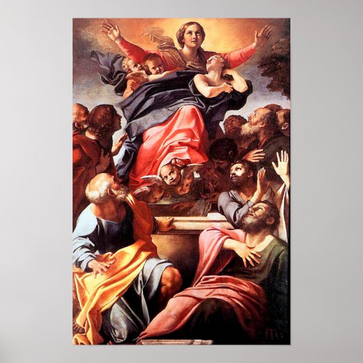 Immaculate Conception Virgin Mary Assumption 01 Poster (Voorkant)