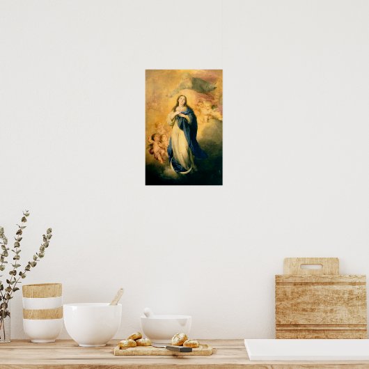 Immaculate Conception Virgin Mary Assumption 02 Poster (Keuken)