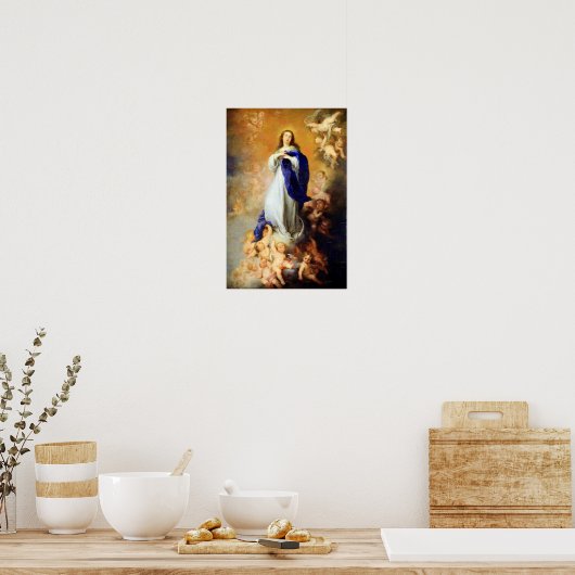 Immaculate Conception Virgin Mary Assumption 04 Poster (Keuken)