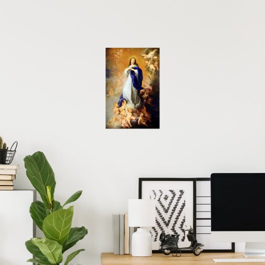 Immaculate Conception Virgin Mary Assumption 04 Poster (Thuiskantoor)