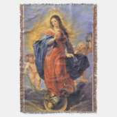 Immaculate Conception Virgin Mary Assumption 06 Deken (Voorkant Verticaal)