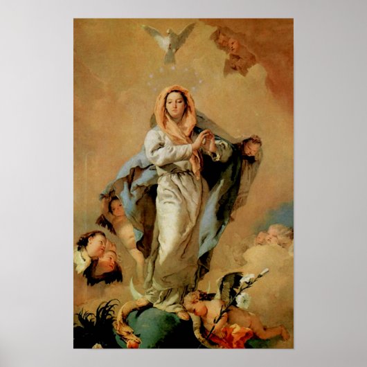Immaculate Conception Virgin Mary Assumption 07 Poster (Voorkant)
