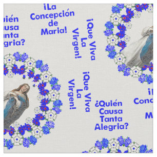 Immaculate Conception Virgin Nicaragua Spaans Stof