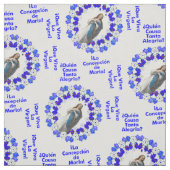 Immaculate Conception Virgin Nicaragua Spaans Stof (Swatch)