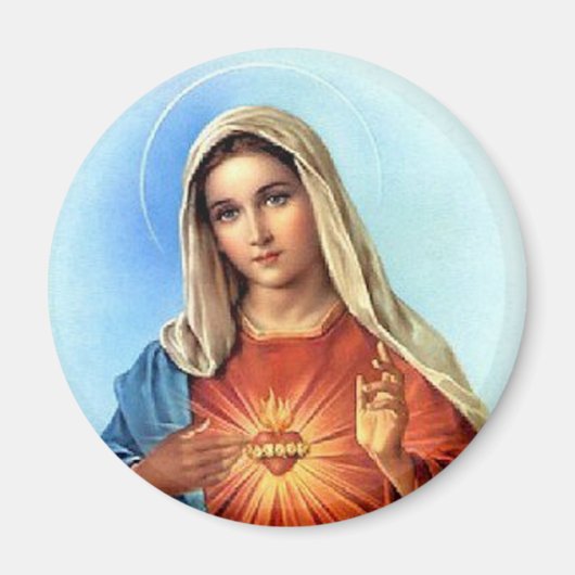 Immaculate Heart Mary Magneet (Voorkant)