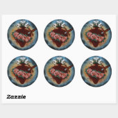 Immaculate Heart Of Mary Ronde Sticker (Vel)