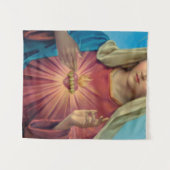 Immaculate Heart Of Mary Wandkleed (Voorkant (horizontaal))