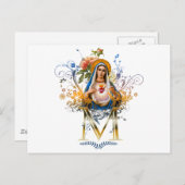 Immaculate Heart van Mary Briefkaart (Voorkant / Achterkant)