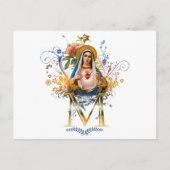 Immaculate Heart van Mary Briefkaart (Voorkant)