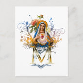 Immaculate Heart van Mary Briefkaart (Voorkant)