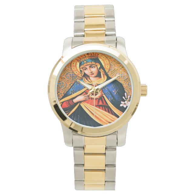 Immaculate Heart van Mary Horloge (Voorkant)