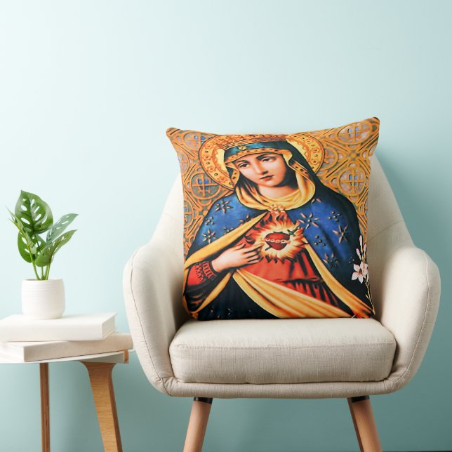Immaculate Heart van Mary Kussen (Stoel)