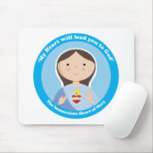 Immaculate Heart van Mary Muismat (Met muis)