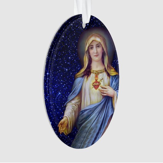 Immaculate Heart van Mary Ornament (voorkant)