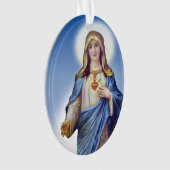 Immaculate Heart van Mary Ornament (voorkant)