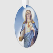 Immaculate Heart van Mary Ornament (voorkant)