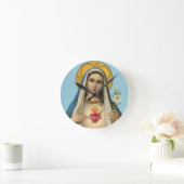 Immaculate Heart van Mary Our Lady religieus afbee Ronde Klok (Huis)