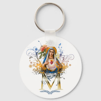 Immaculate Heart van Mary Sleutelhanger