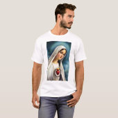 Immaculate Heart van Mary T-shirt (Voorkant volledig)