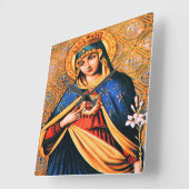 Immaculate Heart van Mary Vierkante Klok (Hoek)