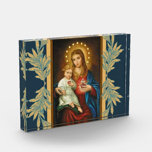 Immaculate Sorrowful Heart van Mary-katholiek Fotoblokken (Links)