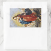 Immaculeren Conception Peter Paul Rubens schilderi Rechthoekige Sticker (Tas)