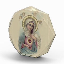 Immaculeren en Sorrowful Heart van Maagd Mary Fotoblokken