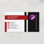 Immaculeren Modern Concise Stylish General Manager Visitekaartje (Voorkant)