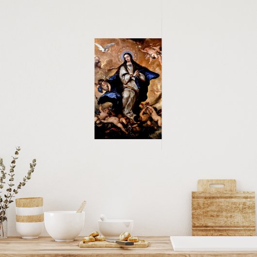 Immaculeren poster voor conceptie (Keuken)