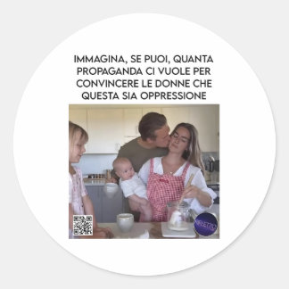 immagina ronde sticker