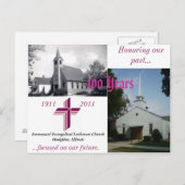 Immanuel 100e Jubileum Briefkaart (Voorkant / Achterkant)