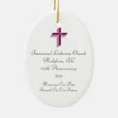 Immanuel 100th Jubileum Ornament (Achterkant)