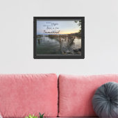 Immanuel (Emmanuel) Canvas Afdruk (Insitu (Woonkamer))