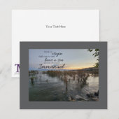 Immanuel (Emmanuel) Kaart Notitiekaartje (Voorkant / Achterkant)