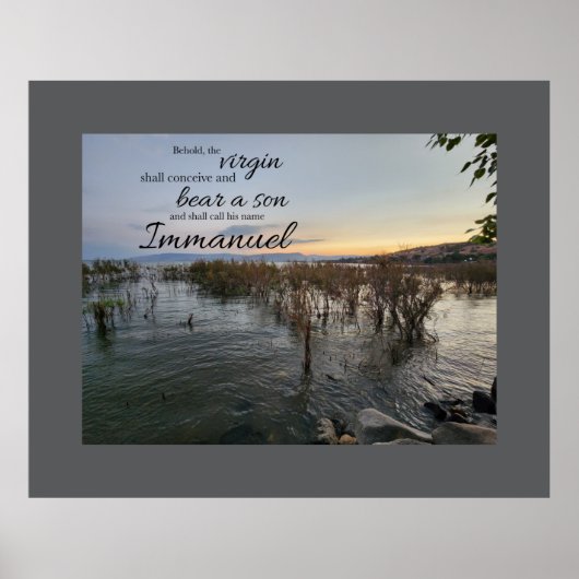 Immanuel (Emmanuel) Poster (Voorkant)