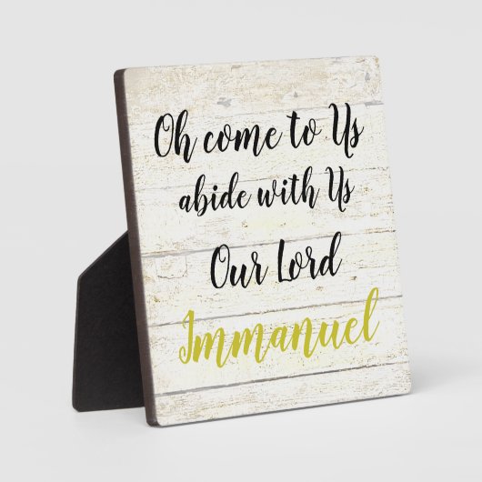 Immanuel Fotoplaat (Voorkant)