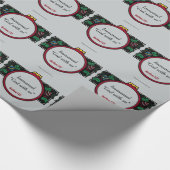 Immanuel God met ons kerstfeest Cadeaupapier (Hoek)