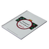 Immanuel God met ons kerstfeest Notitieboek (Linkerzijde)