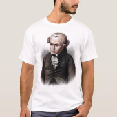 Immanuel Kant - Filosoof T-shirt (Voorkant)