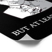 Immanuel Kant Funny Philosophy Gezegde Gift Poster (Hoek)