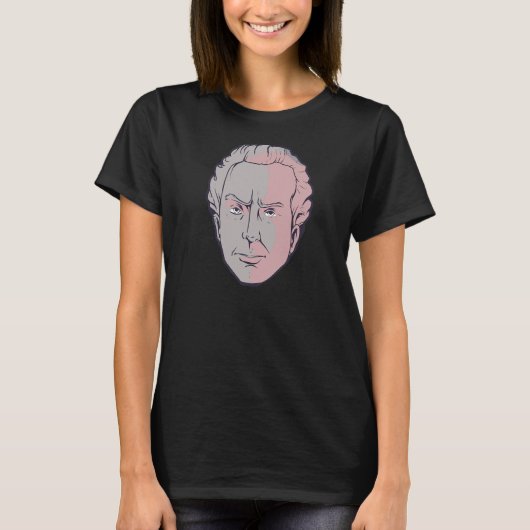 Immanuel Kant German Philosopher Philosophy Enlig T-shirt (Voorkant)