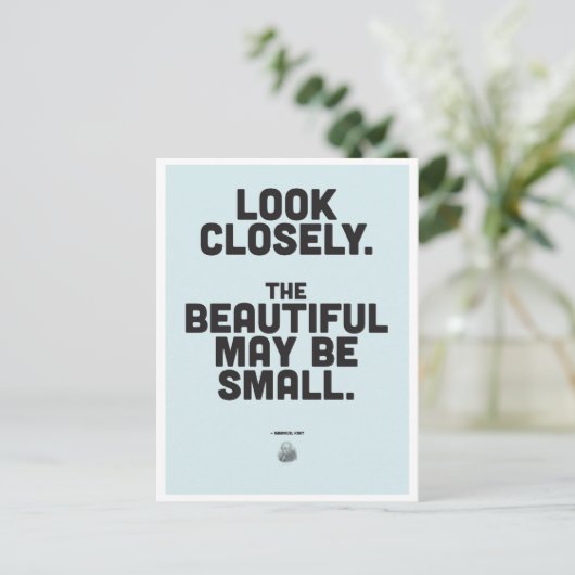 Immanuel Kant Inspirerend quote Briefkaart (Staand voorkant)